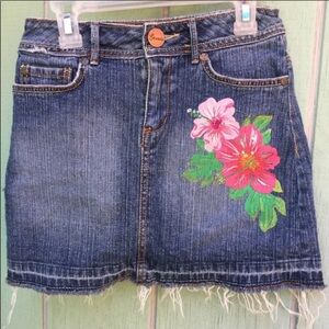 Girls Guess Denim Skirt